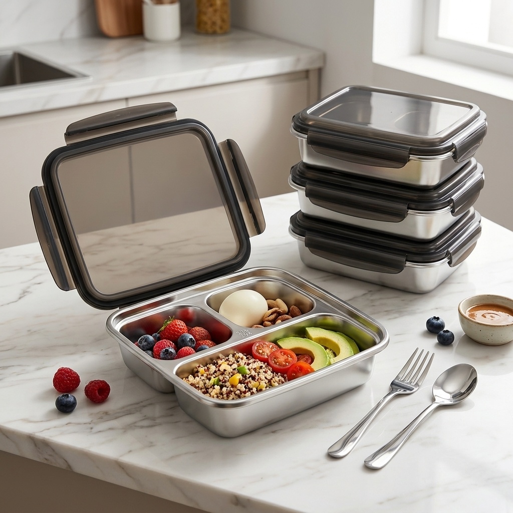 Bento Box Two Tier - Pojemnik na lunch o dużej pojemności