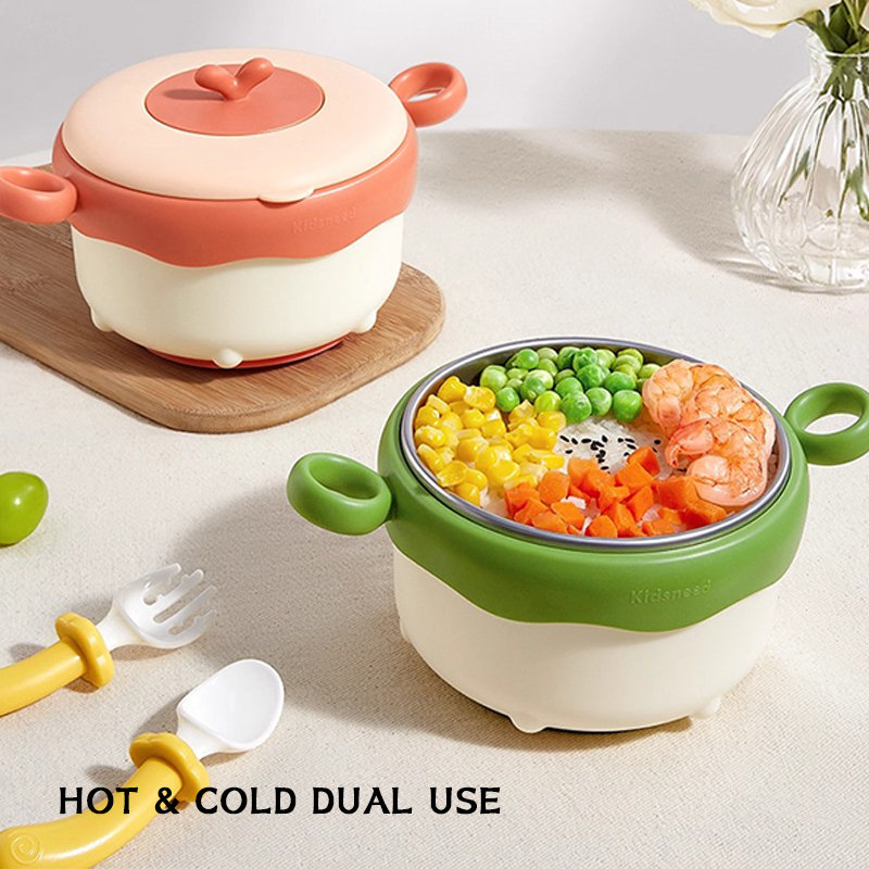 Bento Box Two Tier - Termos na jedzenie dla niemowląt, izolowany