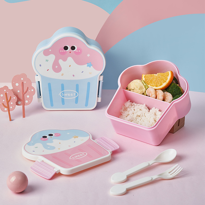 Bento Box Two Tier - Śliczne pudełko na drugie śniadanie Bento