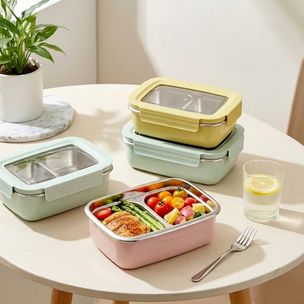 Pojemnik na lunch ze stali nie – Bento Box Two Tier recenzja i cena