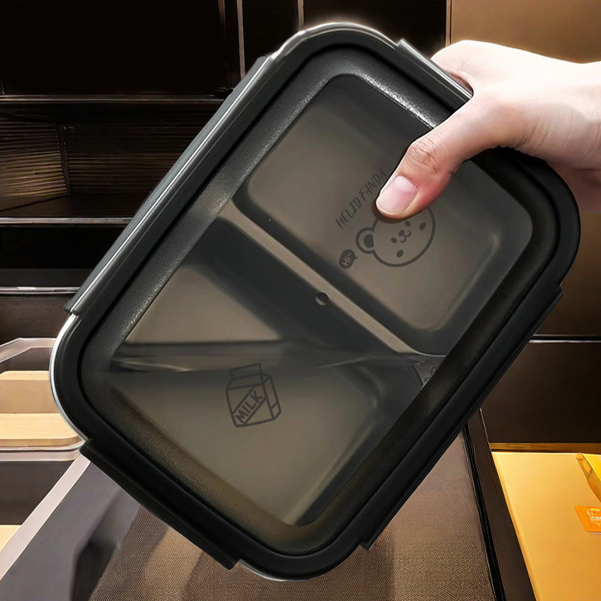WORTHBUY 2/3 przegródki Lunch  – Bento Box Two Tier recenzja i cena