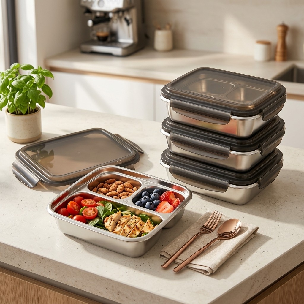 Pojemnik na lunch o dużej poje – Bento Box Two Tier recenzja i cena