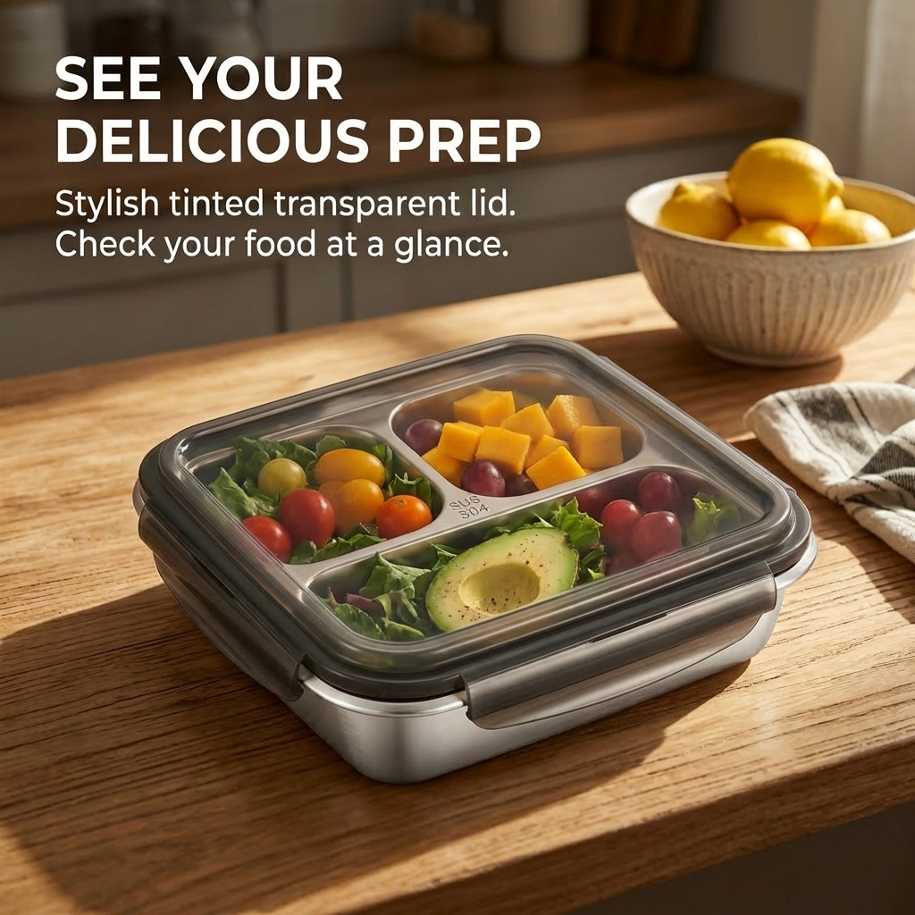 Pojemnik na lunch o dużej poje – Bento Box Two Tier recenzja i cena