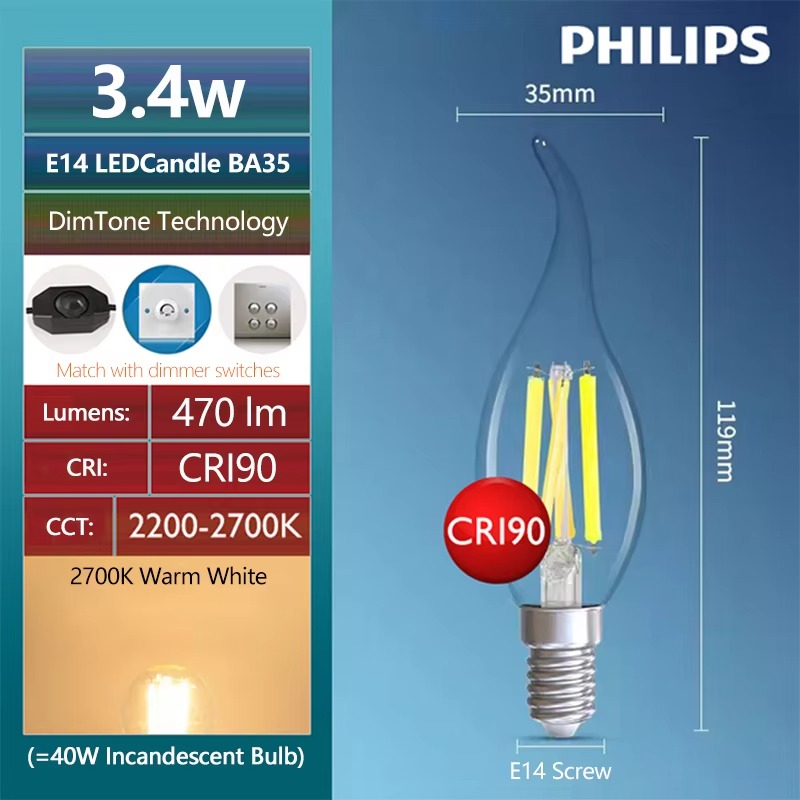 Żarówka LED Philips ST64 E27 D – Philips Bulb Led Classic recenzja i cena