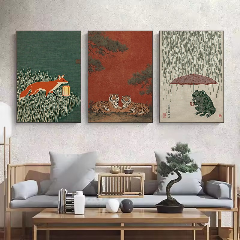 Ilustracja w stylu vintage jap – Japanese Lifestyle Home recenzja i cena