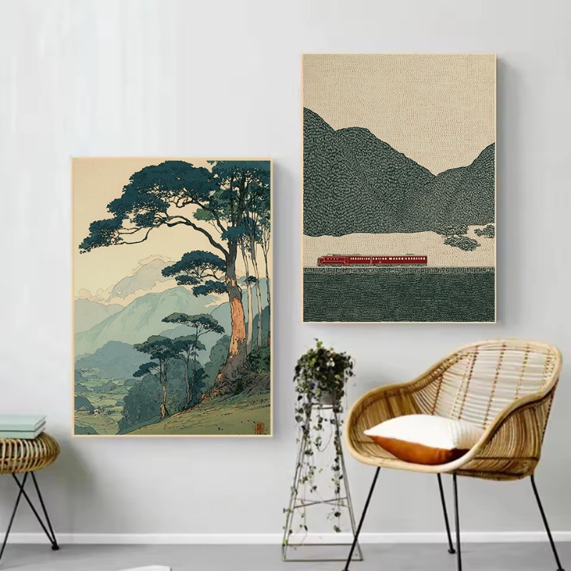 Ilustracja w stylu vintage jap – Japanese Lifestyle Home recenzja i cena