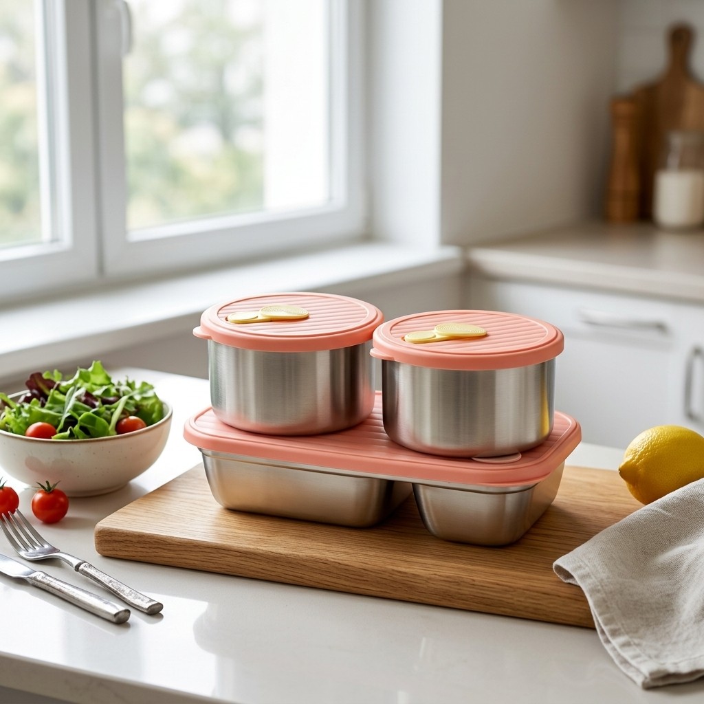 Zestaw pojemników na lunch ze  – Bento Box Two Tier recenzja i cena