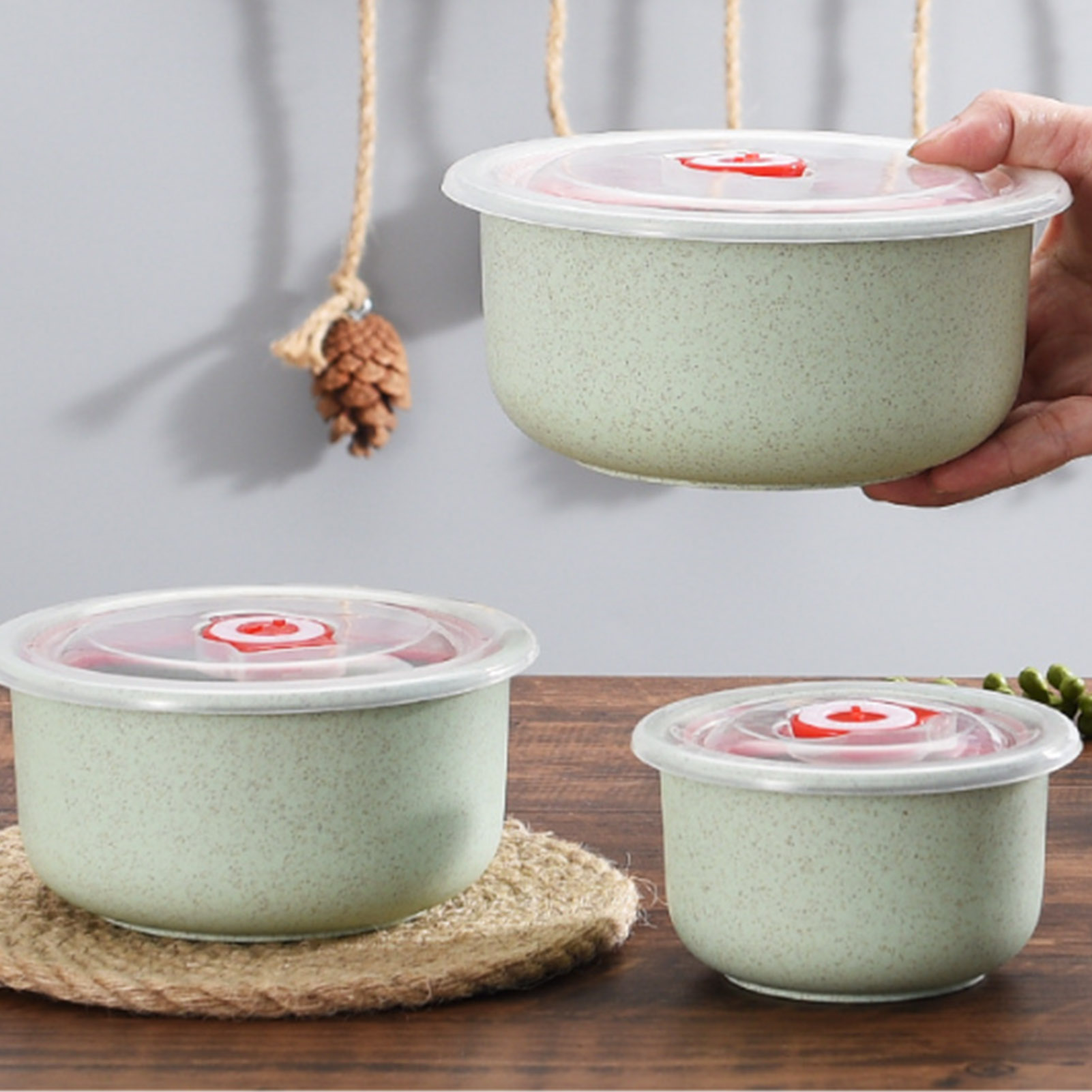 3 szt. Pojemników na żywność,  – Bento Box Two Tier recenzja i cena