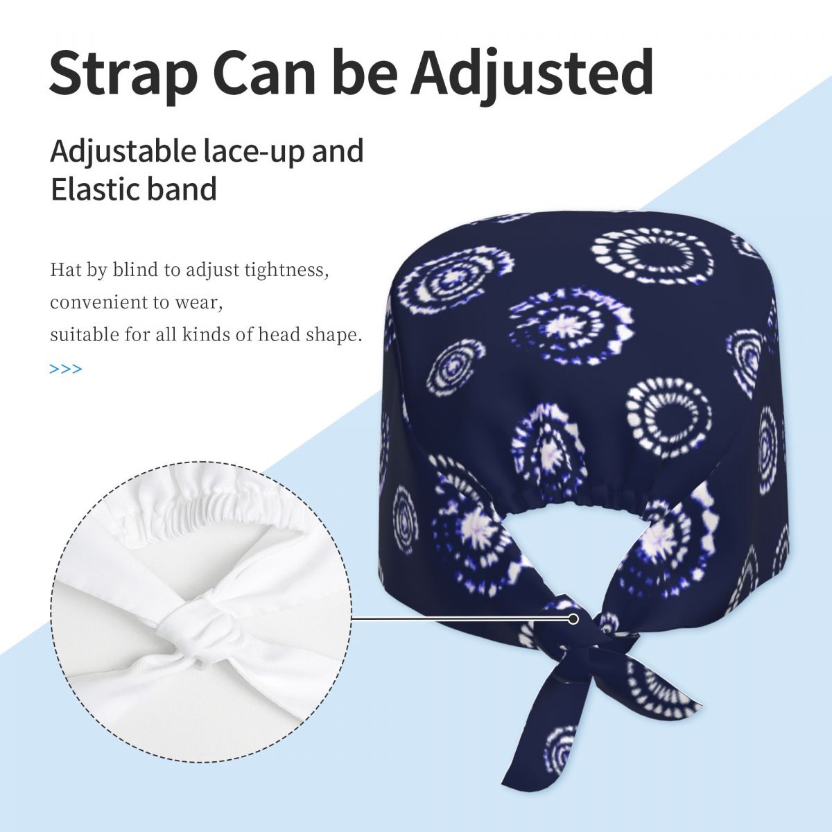 Czapka robocza unisex damska w – Shibori Tie Dye recenzja i cena