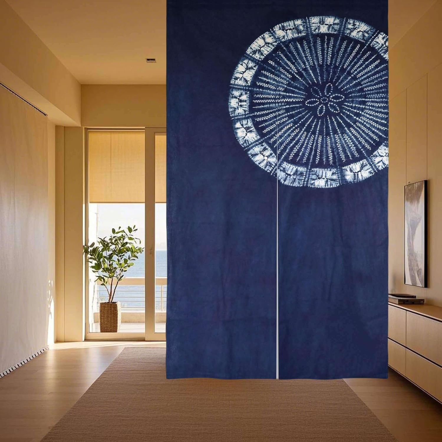 Ręcznie Barwiona Japońska Zasł – Shibori Tie Dye recenzja i cena