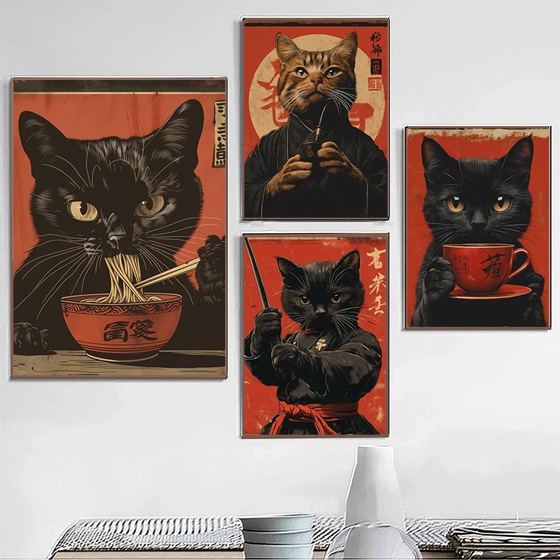 Japoński styl Edo Czarny Kot J – Japanese Lifestyle Home recenzja i cena