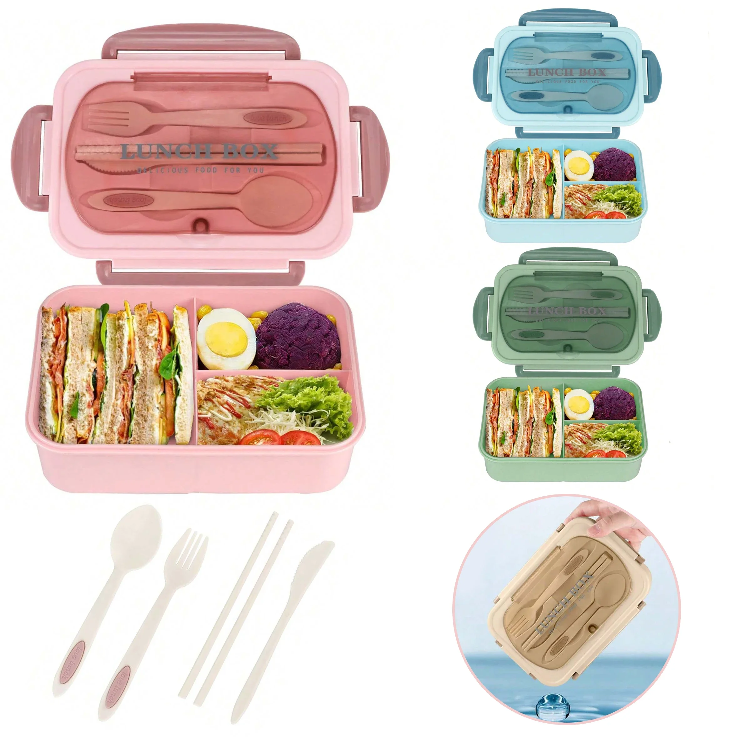 Bento Box Pudełko na lunch dla – Bento Box Two Tier recenzja i cena