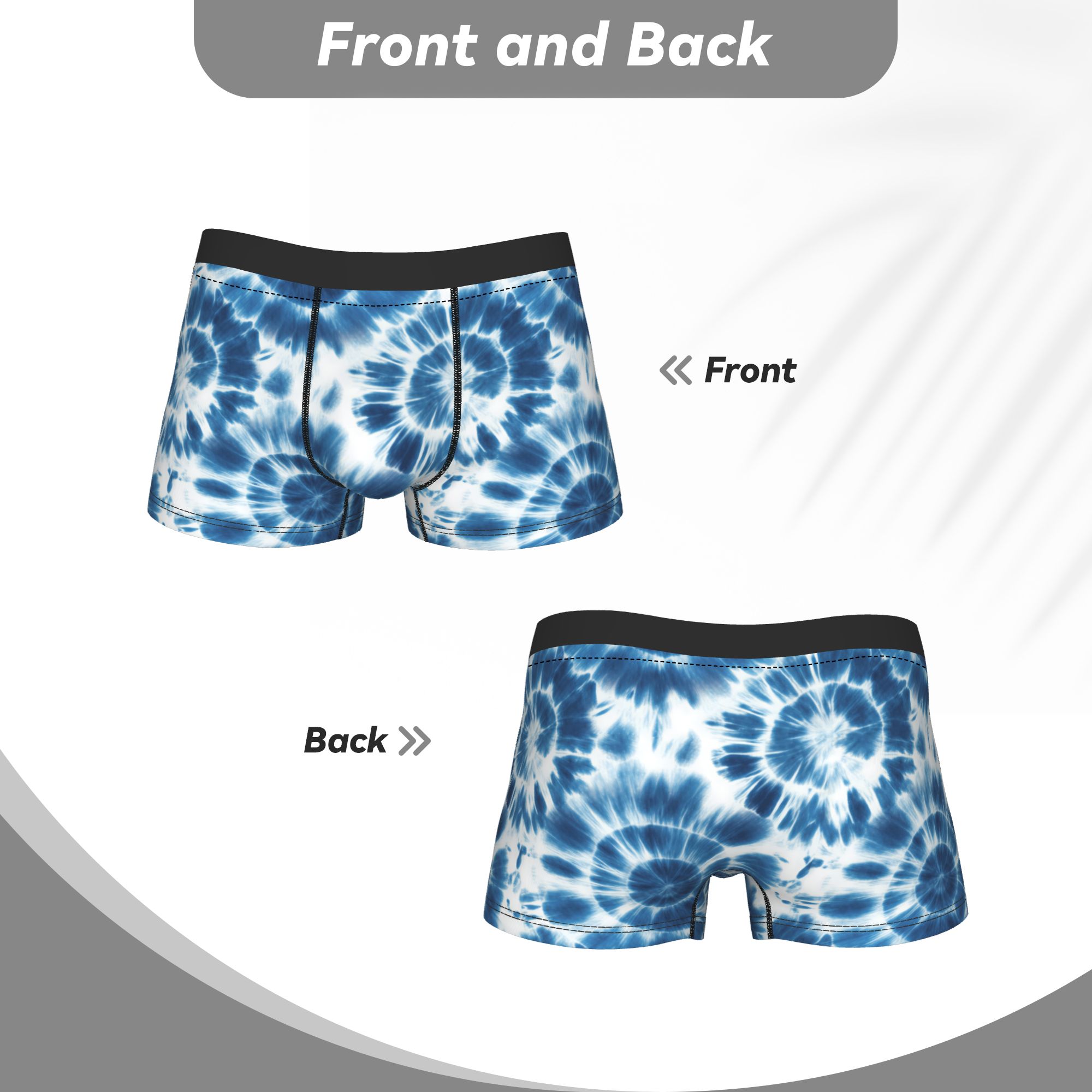 Bokserki z efektem tie dye shi – Shibori Tie Dye recenzja i cena