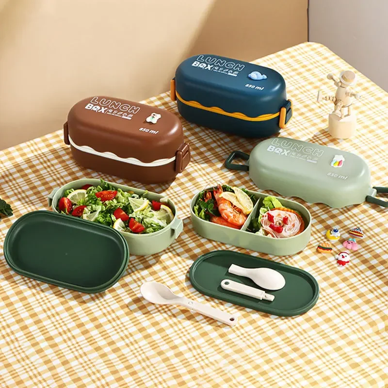 Pudełko na drugie śniadanie o  – Bento Box Two Tier recenzja i cena