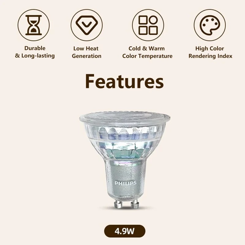 Philips GU10 PAR16 Essential C – Philips Bulb Led Classic recenzja i cena