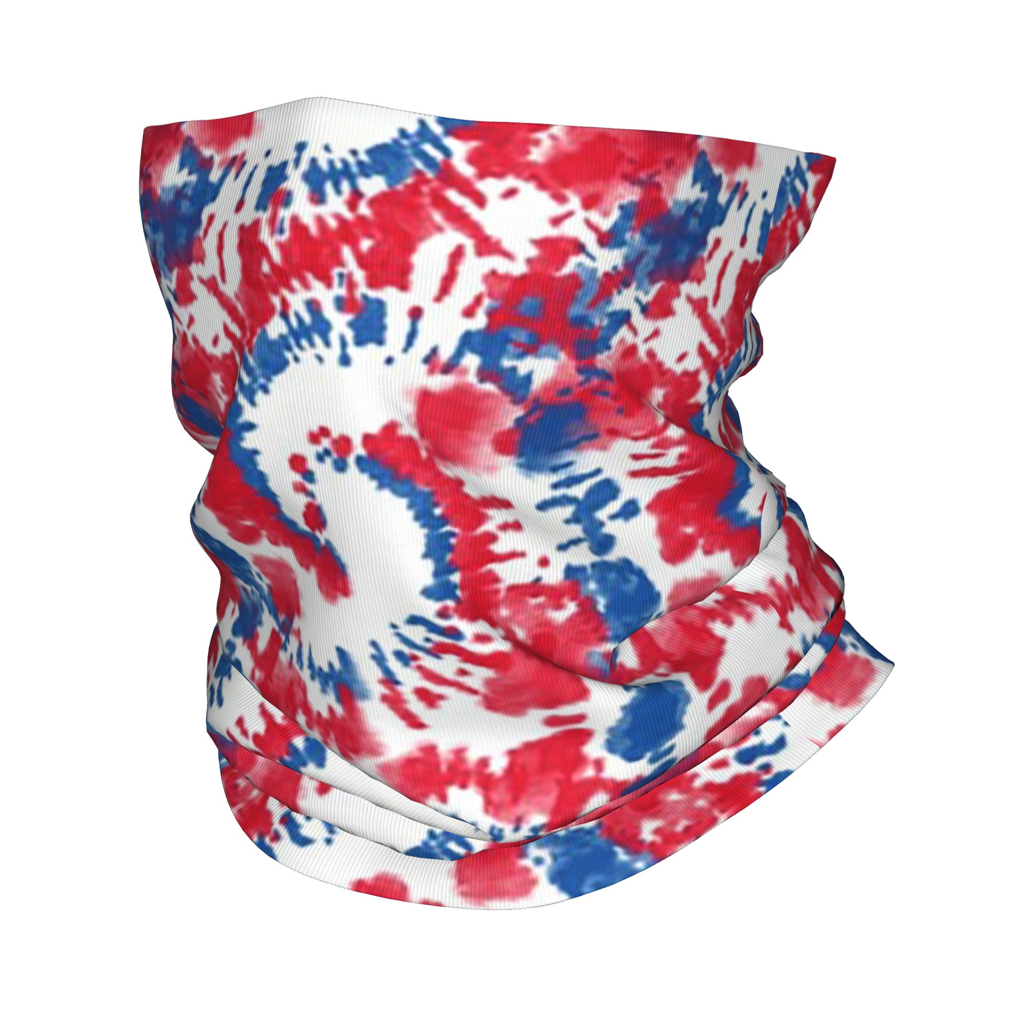 Czerwona chusta wielofunkcyjna – Shibori Tie Dye recenzja i cena
