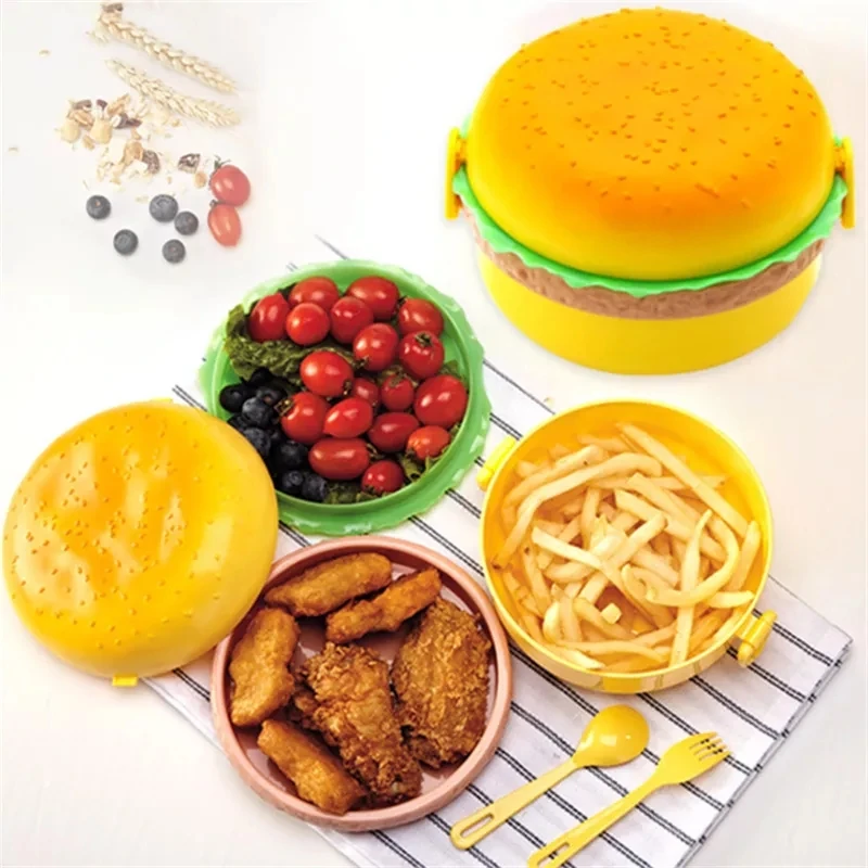 Pudełko na lunch na hamburgery – Bento Box Two Tier recenzja i cena