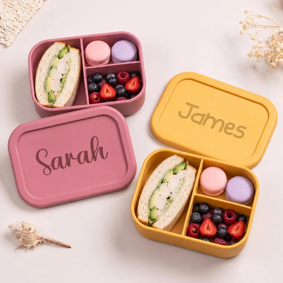 Spersonalizowany pojemnik na l – Bento Box Two Tier recenzja i cena