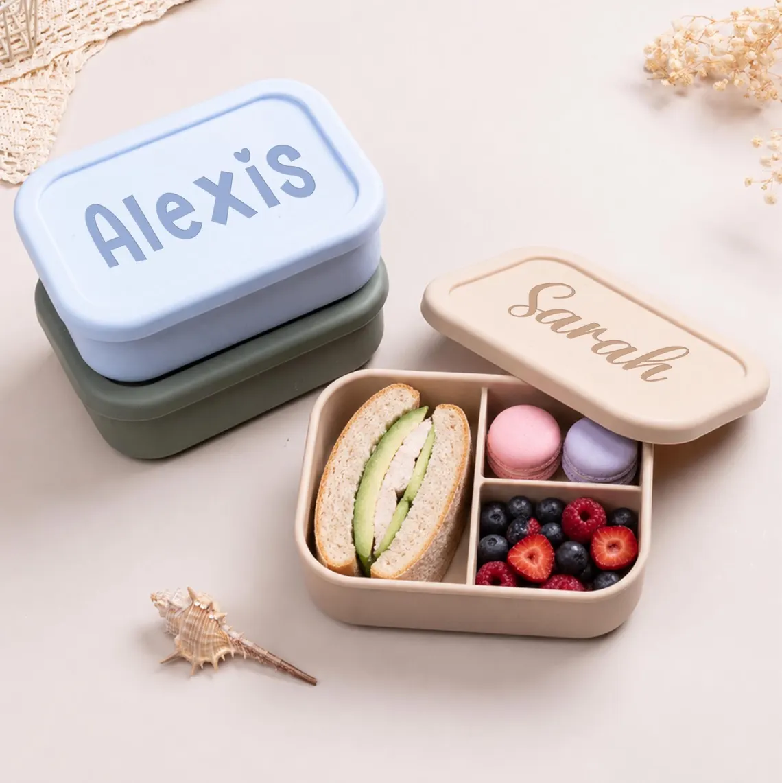 Spersonalizowany pojemnik na l – Bento Box Two Tier recenzja i cena