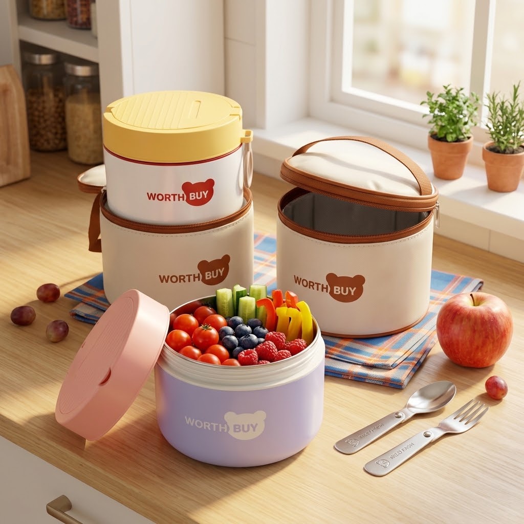 Termiczny pojemnik na lunch ze – Bento Box Two Tier recenzja i cena
