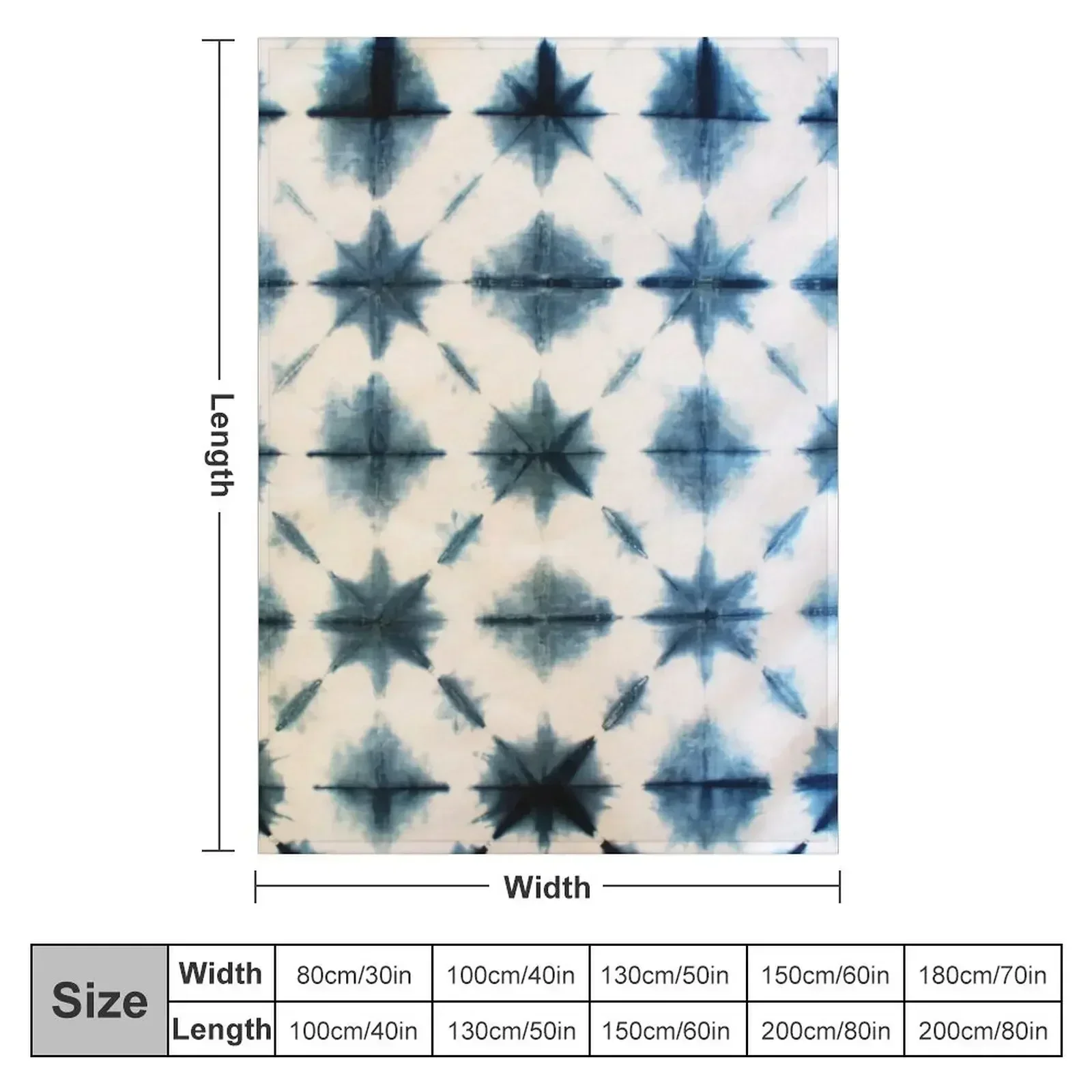 Koc w stylu Shibori Tie Dye, k – Shibori Tie Dye recenzja i cena