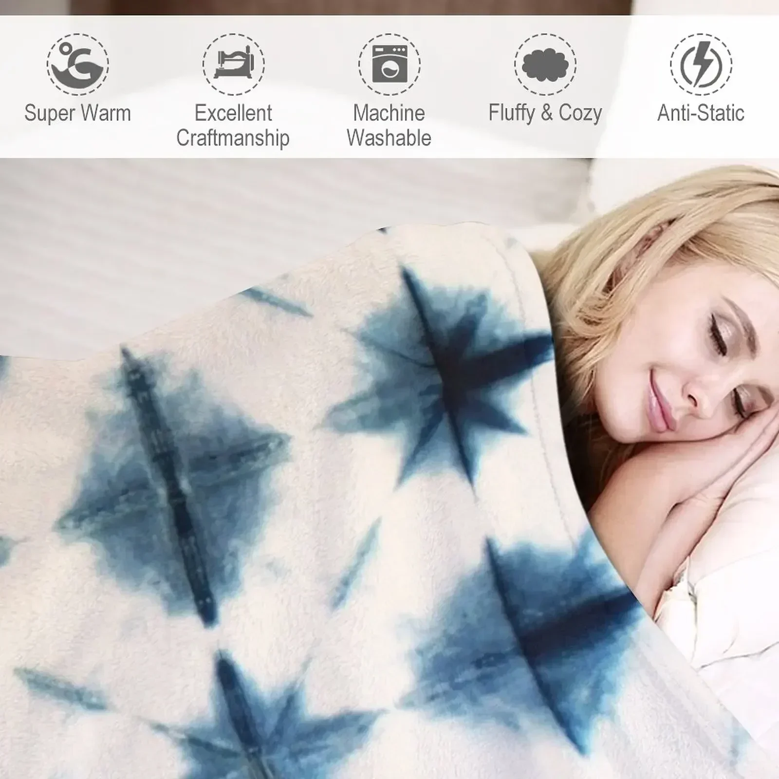 Koc w stylu Shibori Tie Dye, k – Shibori Tie Dye recenzja i cena
