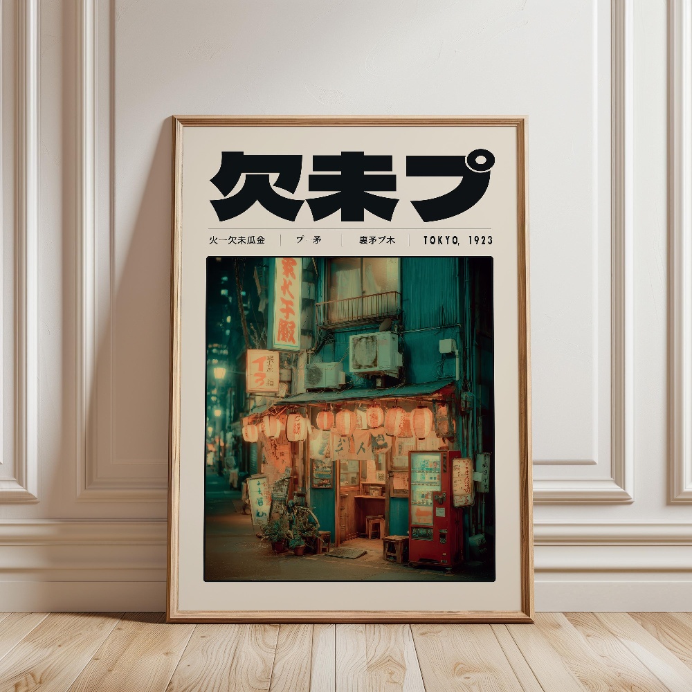 Japoński Retro Vaporwave Plaka – Japanese Lifestyle And Culture recenzja i cena