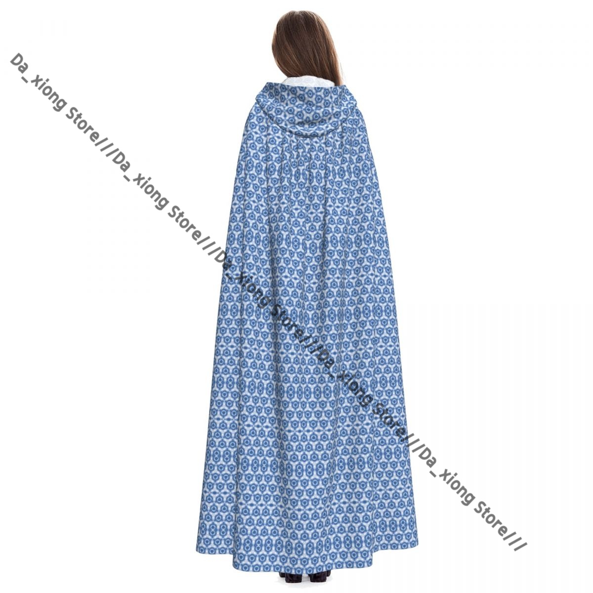 Peleryna unisex na Halloween,  – Shibori Tie Dye recenzja i cena